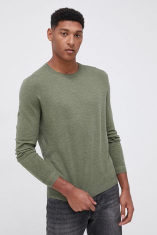 Tom Tailor Sweter męski kolor zielony