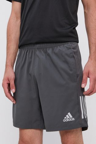 Kratke hlače adidas Performance za muškarce, boja: siva