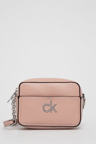 Calvin Klein Torebka kolor różowy