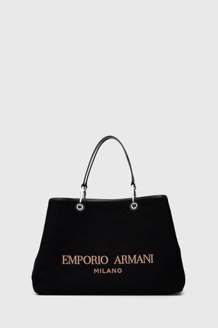 Чанта Emporio Armani в черно