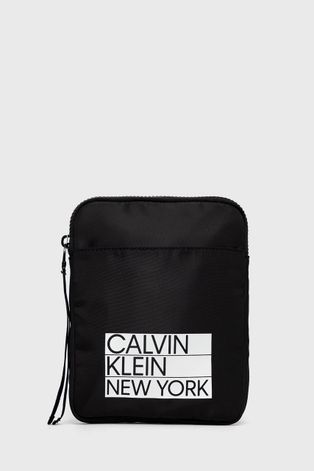 Calvin Klein Saszetka kolor czarny