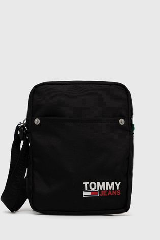 Tommy Jeans Saszetka kolor czarny