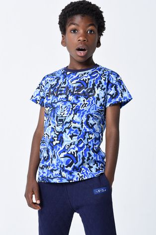KENZO KIDS - Παιδικό βαμβακερό μπλουζάκι