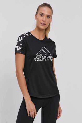 Tričko adidas Performance dámské, černá barva