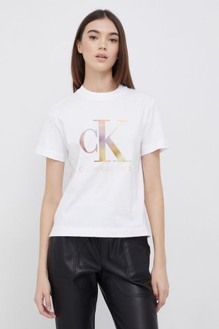 Calvin Klein Jeans T-shirt bawełniany