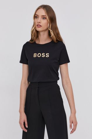 Boss T-shirt bawełniany