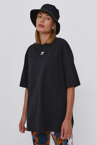 Adidas Originals Tricou din bumbac culoarea negru