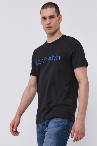 Calvin Klein Underwear T-shirt męski kolor czarny z nadrukiem