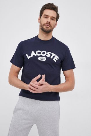 Bavlnené tričko Lacoste