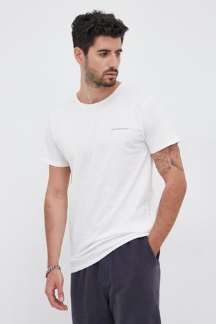 Young Poets Society T-shirt bawełniany Hein kolor biały gładki