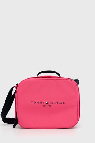 Дитяча сумочка на ланч Tommy Hilfiger колір рожевий
