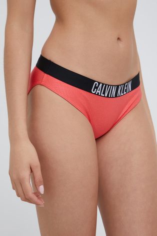 Σλιπ κολύμβησης Calvin Klein χρώμα: πορτοκαλί