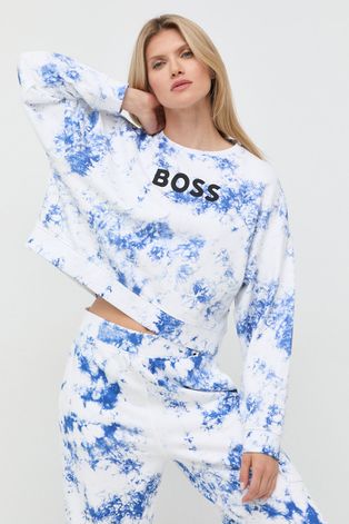 Βαμβακερή μπλούζα BOSS