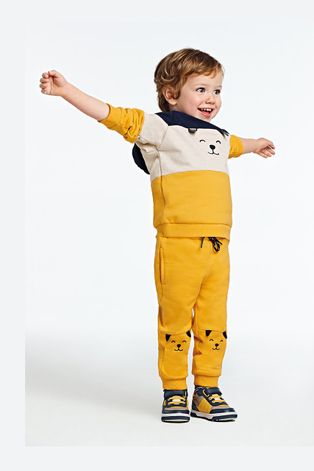 Mayoral dres dziecięcy kolor żółty