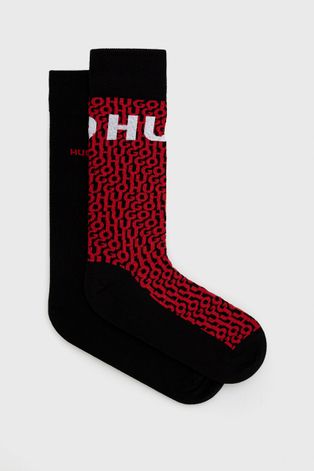 Чорапи HUGO в черно