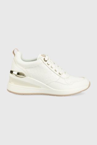 Aldo sneakers culoarea alb