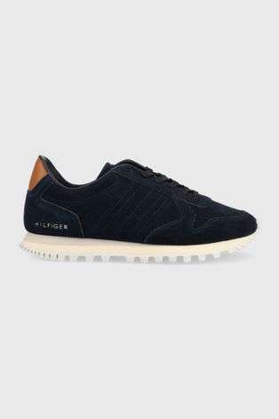 Tommy Hilfiger sneakersy zamszowe Elevated Sustainable Runner