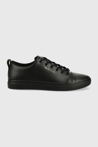 Шкіряні кросівки PS Paul Smith Lee колір чорний