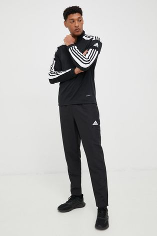 Штани для тренувань adidas Performance Entrada 22 чоловічі колір чорний однотонні