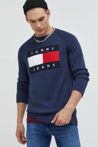 Βαμβακερό πουλόβερ Tommy Jeans