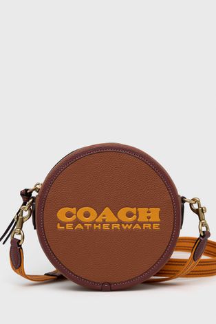 Kožená kabelka Coach