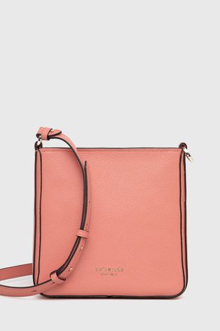 Kožna torba Kate Spade boja: ružičasta