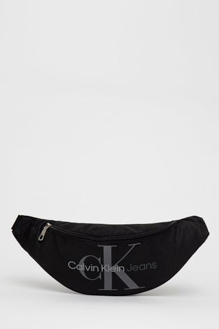 Сумка на пояс Calvin Klein Jeans колір чорний