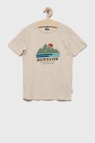 Παιδικό βαμβακερό μπλουζάκι Quiksilver