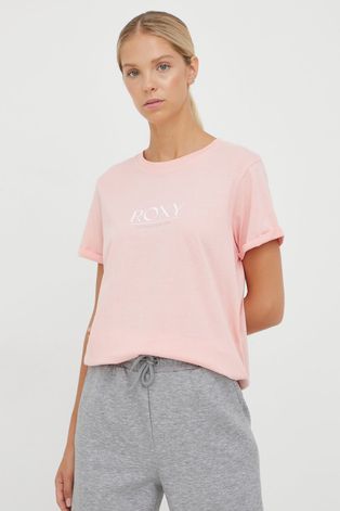 Βαμβακερό μπλουζάκι Roxy