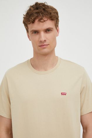 Βαμβακερό μπλουζάκι Levi's