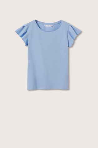 Mango Kids t-shirt bawełniany dziecięcy Soft