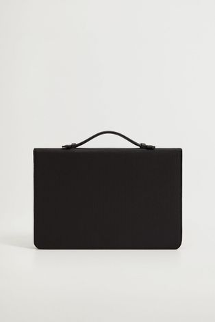 Чанта Mango Man Briefcas в черно