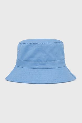 Bawełniany kapelusz damski niebieski
