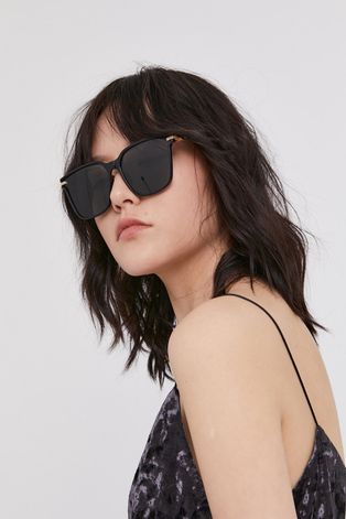 Okulary przeciwsłoneczne damskie z polaryzacją czarne