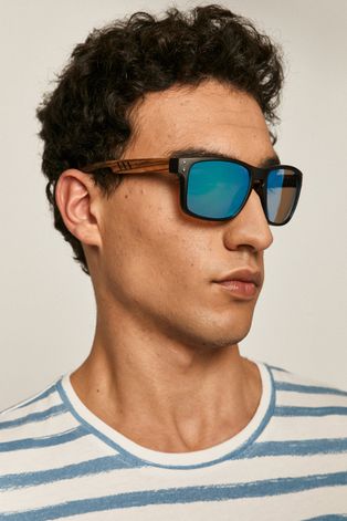 Okulary przeciwsłoneczne męskie z zausznikami z funkcją flexible