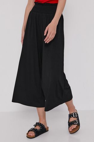 Spodnie damskie culottes czarne