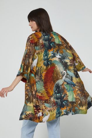 Kimono damskie wzorzyste multicolor