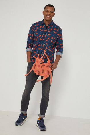 Koszula wzorzysta męska by Jakub Zasada multicolor