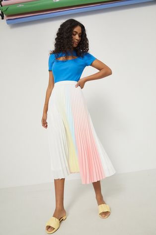 Spódnica damska rozkloszowana multicolor