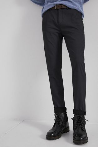 Spodnie męskie Basic czarne