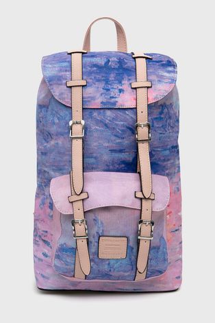 Plecak Eviva L'arte damski wzorzysty różowy