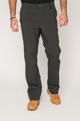 Outdoorové kalhoty Jack Wolfskin pánské, černá barva