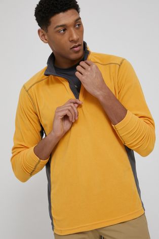 Αθλητική μπλούζα Columbia ανδρικό, χρώμα: μαύρο,