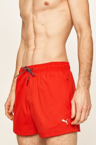 Kratke hlače za kupanje Puma boja: crvena