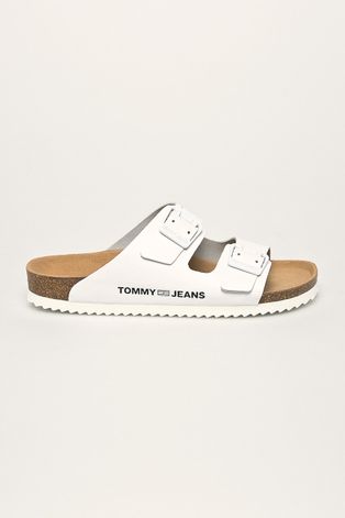 Tommy Jeans - Klapki skórzane