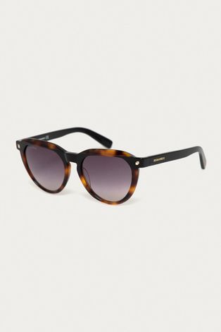 Сонцезахисні окуляри DSQUARED2 жіночі колір коричневий