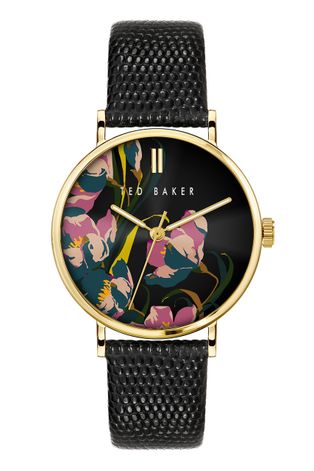 Ρολόι Ted Baker γυναικείo, χρώμα: μαύρο