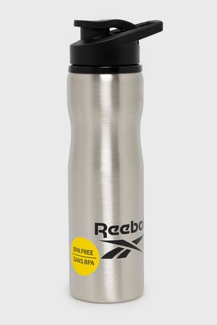 Бутылка для воды Reebok 0,75 L цвет серебрянный