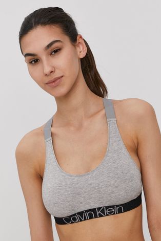 Спортивний бюстгальтер Calvin Klein Underwear колір сірий