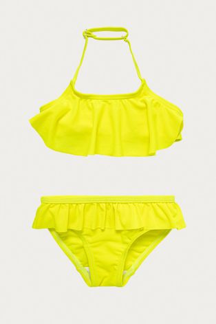 Dětské plavky Name it žlutá barva